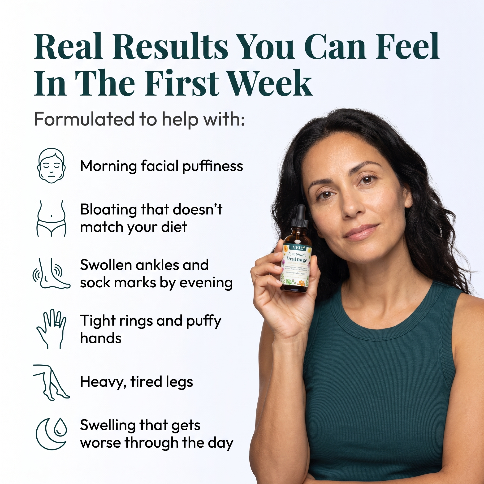 Drain Trapped Fluid & Debloat in as Little as 7 Days With the Plant-Based Lymph Pump