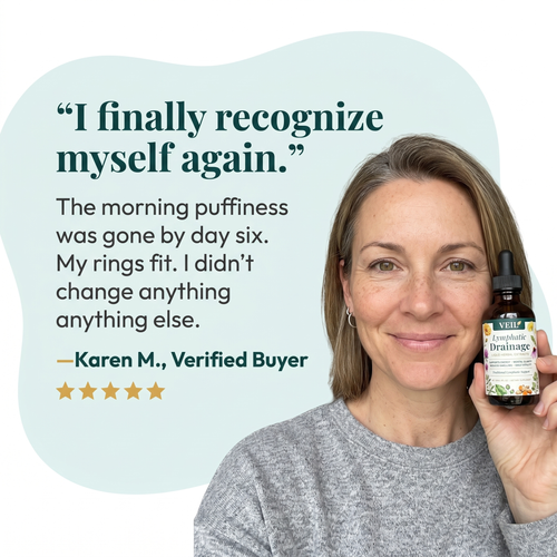 Drain Trapped Fluid & Debloat in as Little as 7 Days With the Plant-Based Lymph Pump