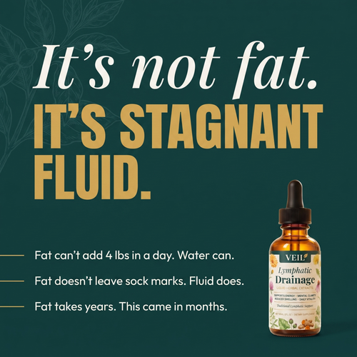 Drain Trapped Fluid & Debloat in as Little as 7 Days With the Plant-Based Lymph Pump